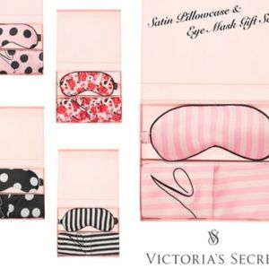 Satin Pillowcase & Eye Mask Set Victoria Secret
